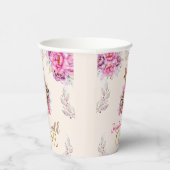 ワイルドワンサファリ動物子供の誕生日パーティー 紙コップ (右)