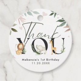 ワイルドワンサファリ1日パーティー フェイバータグ