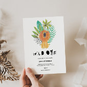 ワイルドワンサファリ1日招待状 招待状