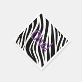 ワイルドワンサファリ1st誕生日パーティーキッズ スタンダードカクテルナプキン (角)