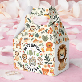 ワイルドワンジャングルアドベンチャー1st誕生日 フェイバーボックス