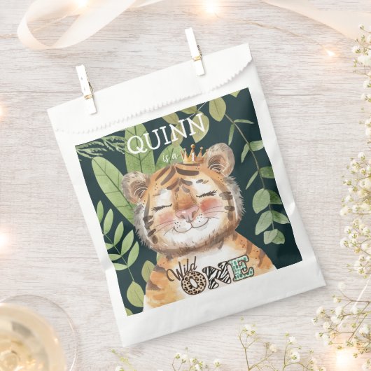 ワイルドワンジャングルアニマルズサファリ1日 フェイバーバッグ (クリップ留めされた状態)