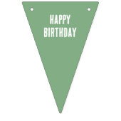 ワイルドワンジャングルアニマルトロピカルボーイ誕生日 バンティングフラッグ (第1の旗)