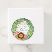 ワイルドワンジャングルアニマルトロピカルボーイ誕生日 フェイバータグ (インサイチュ)