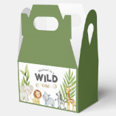 ワイルドワンジャングルアニマル誕生日 フェイバーボックス (オープン)