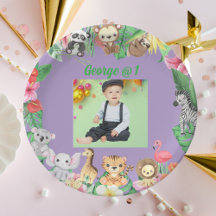 ワイルドワンジャングルサファリをテーマにした誕生日パーティー