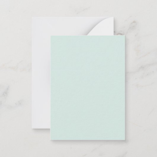 ワイルドワンジャングルサファリアニマルズ1st誕生日 ノートカード (裏面)