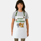 ワイルドワンジャングルサファリアニマルツインズブラザー動物園 エプロン (インサイチュ)