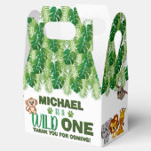 ワイルドワンジャングルサファリアニマル誕生日ありがとう フェイバーボックス (オープン)