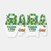 ワイルドワンジャングルサファリアニマル誕生日ありがとう フェイバーボックス (折り畳みなし)