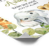 ワイルドワンジャングルサファリウェルカム ポスター (角)