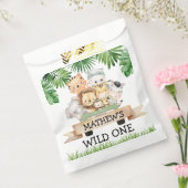 ワイルドワンジャングルサファリバースデーパーティー フェイバーバッグ (封をした状態)