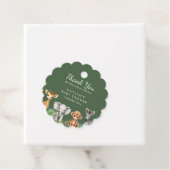 ワイルドワンジャングルサファリベイビーシャワー フェイバータグ (インサイチュ)