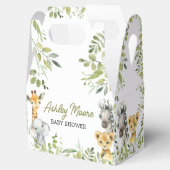 ワイルドワンジャングルサファリベイビーシャワー フェイバーボックス (オープン)