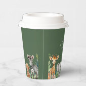 ワイルドワンジャングルサファリベイビーシャワー 紙コップ (右)