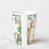 ワイルドワンジャングルサファリ誕生日 紙コップ (左)