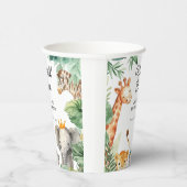 ワイルドワンジャングルサファリ誕生日 紙コップ (右)