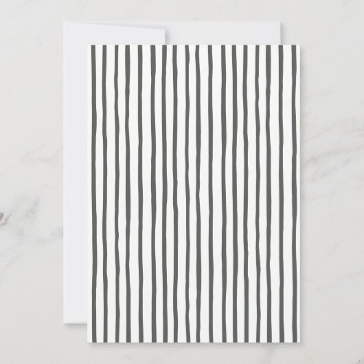 ワイルドワンジャングルサファリ1歳の誕生日パーティー 招待状 (裏面)