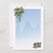 ワイルドワンジャングルサファリ1st誕生日招待状 招待状 (裏面)