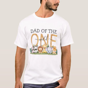 ワイルドワンジャングルサファリTシャツのパパ Tシャツ