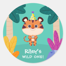 ワイルドワンジャングルタイガー ラウンドシール