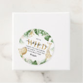 ワイルドワンジャングル誕生日ありがとう フェイバータグ (インサイチュ)