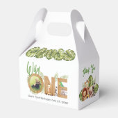 ワイルドワンジャングル1st誕生日サファリ動物写真 フェイバーボックス (正面サイド)