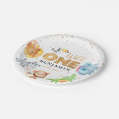 ワイルドワンジャングル1st誕生日紙プレート ペーパープレート (アングル)