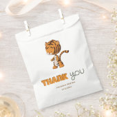 ワイルドワンタイガー誕生日ありがとう フェイバーバッグ (クリップ留めされた状態)
