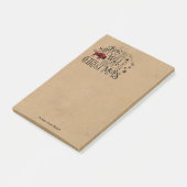 ワイルドワンダートクリスマスバッファロープレイド/クラフトID604 ポストイット (アングル)