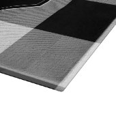 ワイルドワンダートクリスマスブラックバッファロープレイドID604 カッティングボード (角)