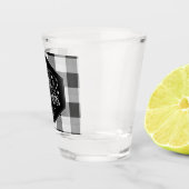 ワイルドワンダートクリスマスブラックバッファロープレイドID604 ショットグラス (右)