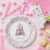 ワイルドワンティーピーの誕生日パーティー招待状 ペーパープレート (パーティー)