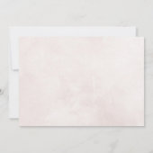 ワイルドワントロピカルサファリファースト誕生日写真 招待状 (裏面)