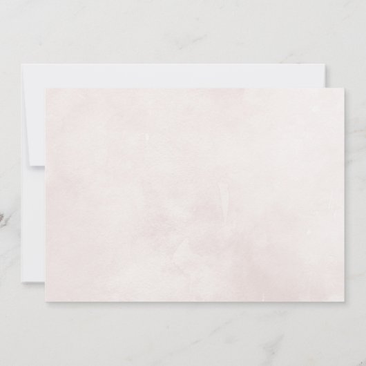 ワイルドワントロピカルサファリファースト誕生日写真 招待状 (裏面)