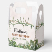 ワイルドワントロピカルサファリファースト誕生日 フェイバーボックス (オープン)