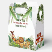 ワイルドワントロピカルファースト誕生日パーティーありがとう フェイバーボックス (オープン)