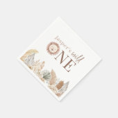 ワイルドワンニュートラル葉 スタンダードカクテルナプキン (角)