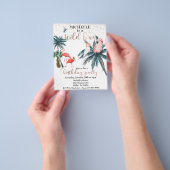 ワイルドワンバラ金ゴールド熱帯鳥バジェット チラシ (手)