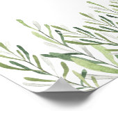 ワイルドワンバースデーサファリ動物ウェルカムパーティー ポスター (角)