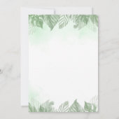 ワイルドワンバースデーパーティーの招待 招待状 (裏面)