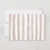 ワイルドワンヒョウ印刷誕生日サンキューカード サンキューカード (裏面)