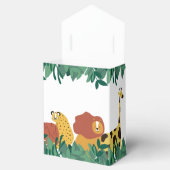 ワイルドワンファースト誕生日ジャングルサファリアニマルズおもしろい フェイバーボックス (オープン)