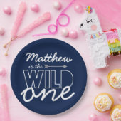 ワイルドワンファースト誕生日パーティー紙プレート ペーパープレート (パーティー)