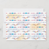 ワイルドワンファースト誕生日招待状 招待状 (裏面)