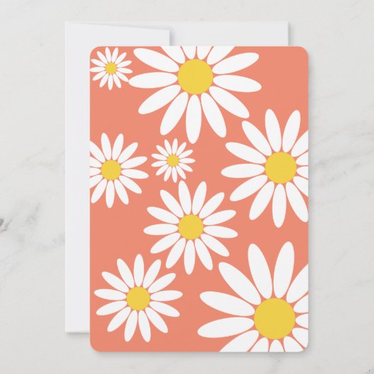 ワイルドワンファースト誕生日招待状 招待状 (裏面)