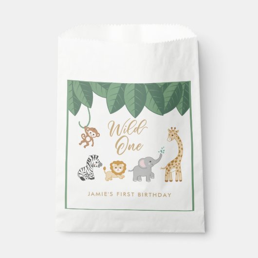 ワイルドワンファースト誕生日 フェイバーバッグ (正面)