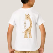 ワイルドワンファースト誕生日Tシャツ Tシャツ (裏面)