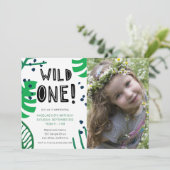ワイルドワンフォトバースデーパーティー 招待状 (スタンド正面)