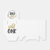 ワイルドワンブラック+金ゴールド写真1歳の誕生日 フェイバーボックス (折り畳みなし)